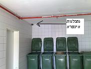מצלמות אבטחה | חדר אשפה